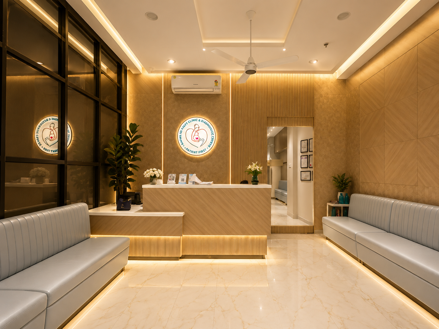 Alpha Hitech Clinic & Diagnostic Centre clinic and reception